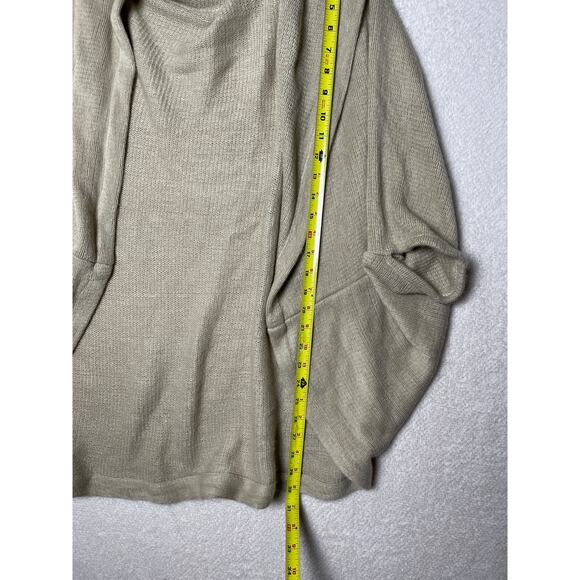 By Harve Benard Women's Grandma Coastal Cottage Soft Knit Open Cardigan Tan OS - Picture 7 of 7